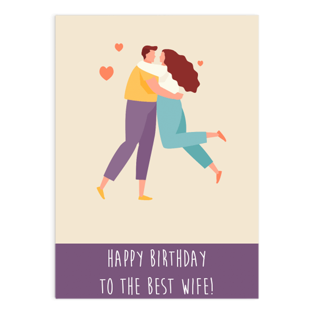 Single Greeting Card - 5x7inch