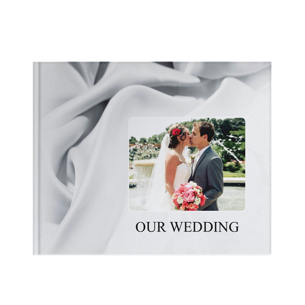 Wedding Satin Lay-Flat 22cm x 28cm Landscape