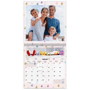 Personalised Calendar<br>Wall