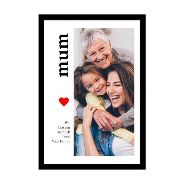 Framed Print - Portrait 18x12inch (45x30cm) 