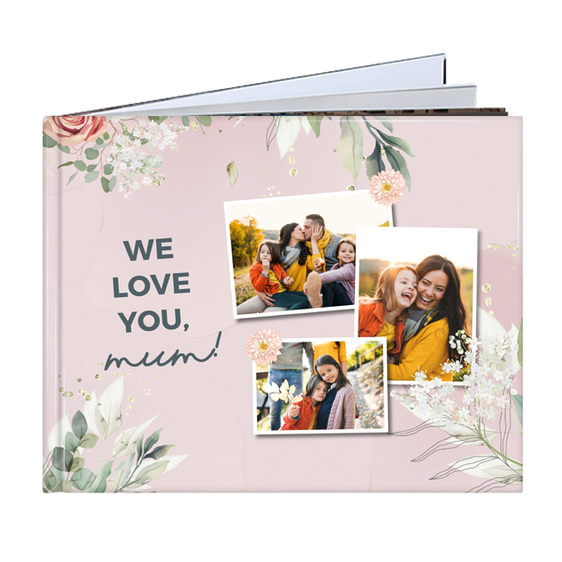 Fotolibro con Rilegatura Lay-Flat con Paesaggio 26 cm x 33 cm