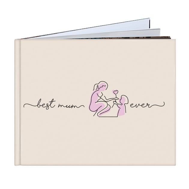 Fotolibro con Rilegatura Lay-Flat con Paesaggio 26 cm x 33 cm